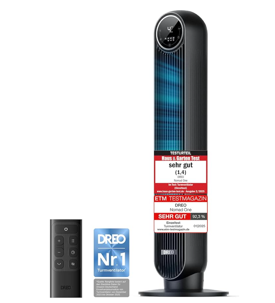 DREO Leiser Turmventilator Nomad One 307